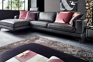 Ledersofa Z20337