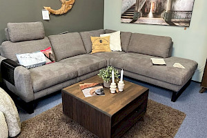 Polsterecke, Sofa Wohnlandschaft mit motorischer R